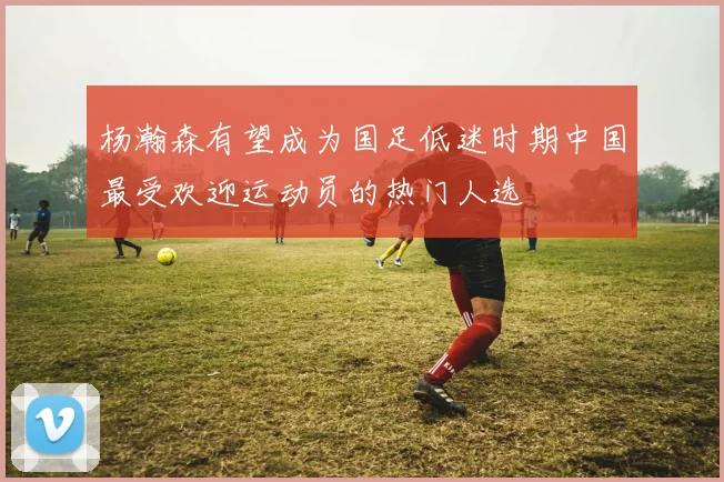杨瀚森有望成为国足低迷时期中国最受欢迎运动员的热门人选