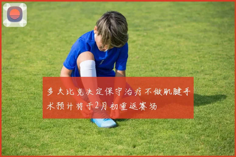 多夫比克决定保守治疗不做肌腱手术预计将于2月初重返赛场